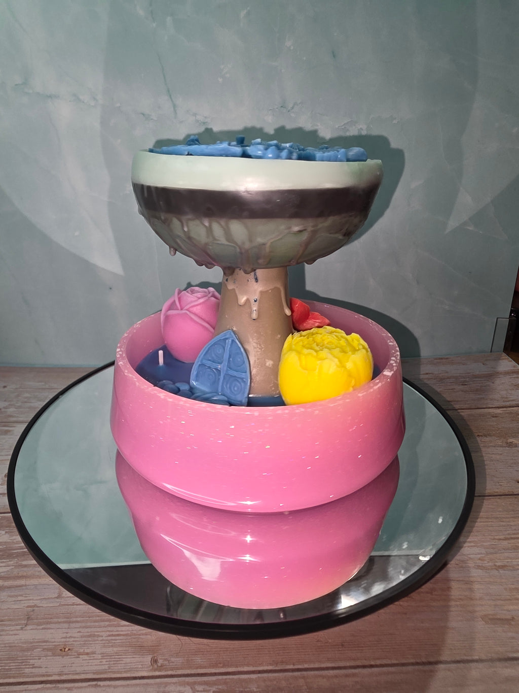 Resin Bowl / Mushroom House Candle