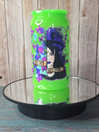 16oz Neon Colored Glass Tumblers