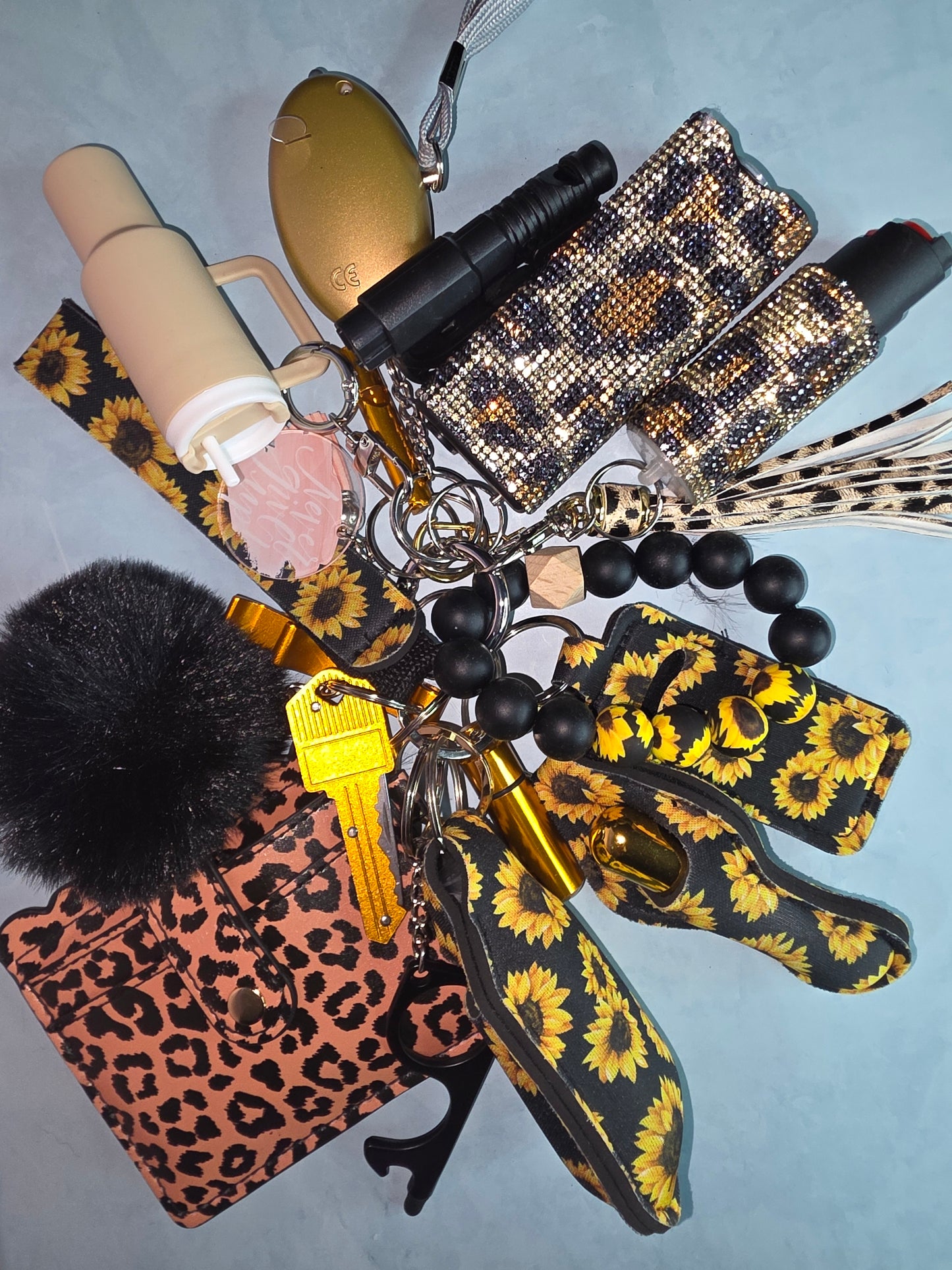 Safety Defense Keychain Sets