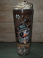 24oz Different Effects Snow Globe Tumbler