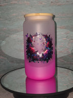 16oz Ombre Glass Tumbler