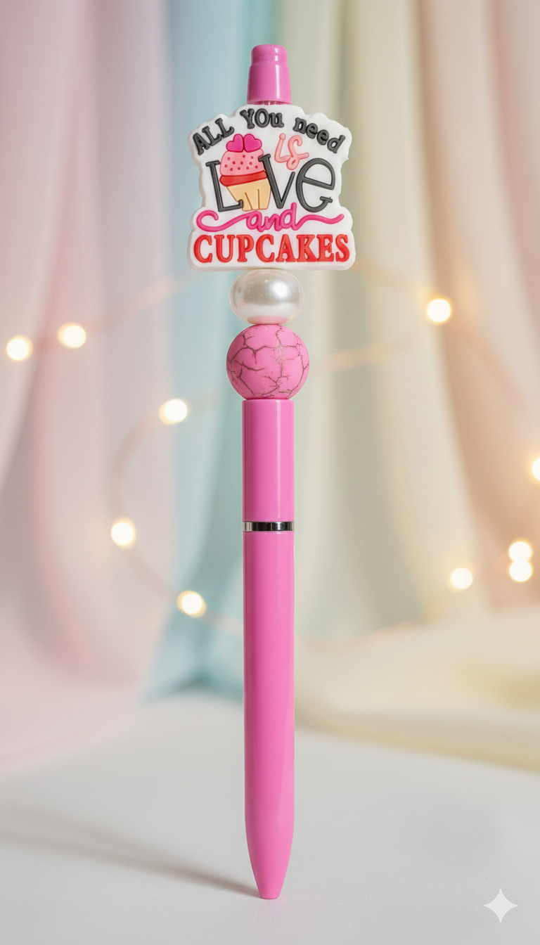 Valentine’s Day Beadable Pens