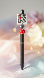 Valentine’s Day Beadable Pens