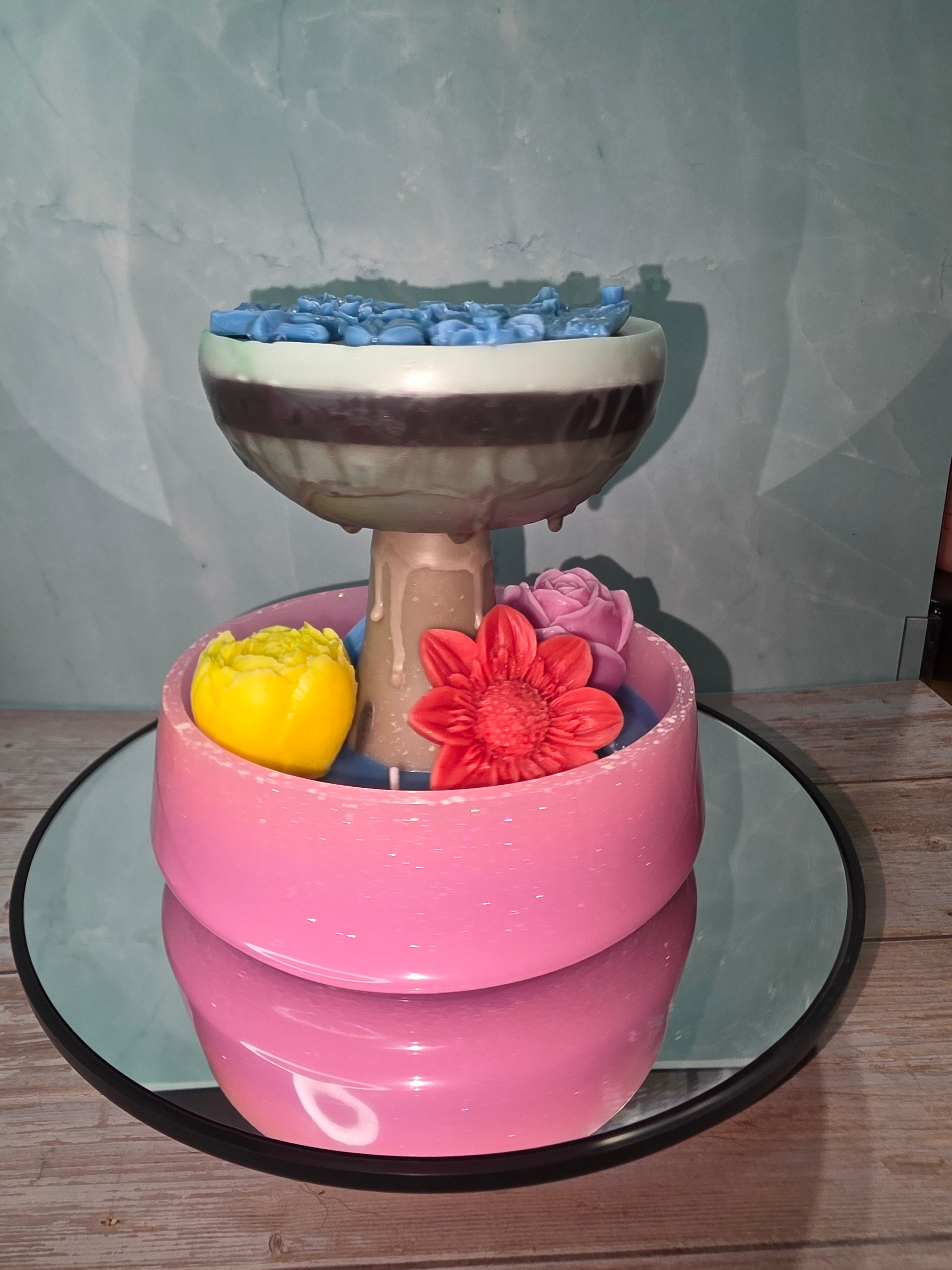 Resin Bowl / Mushroom House Candle