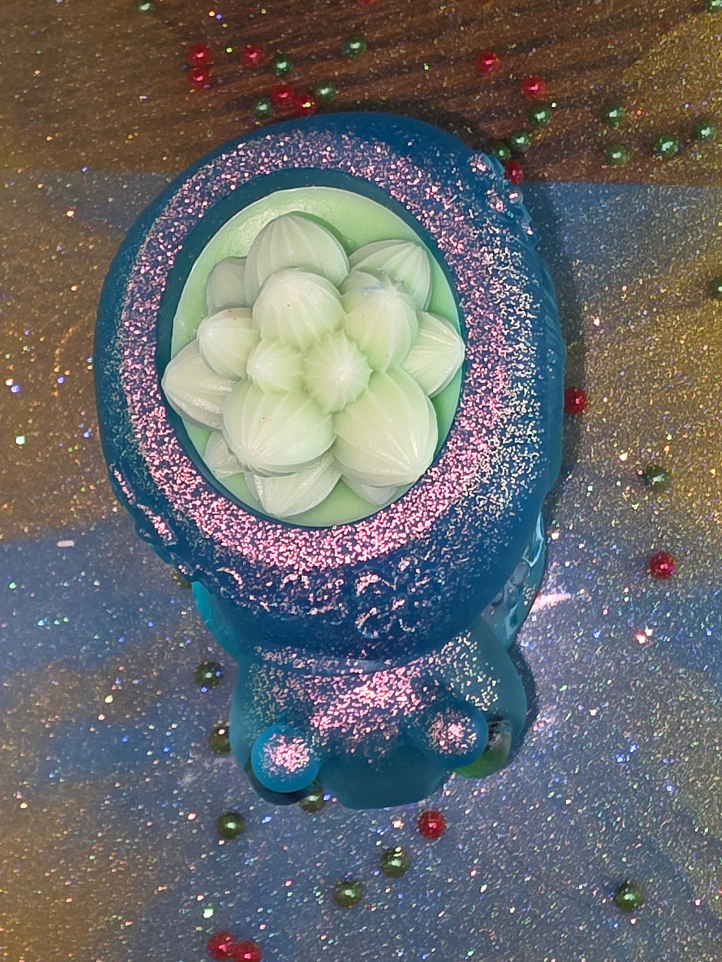 Resin Glow Effect Slug Candle