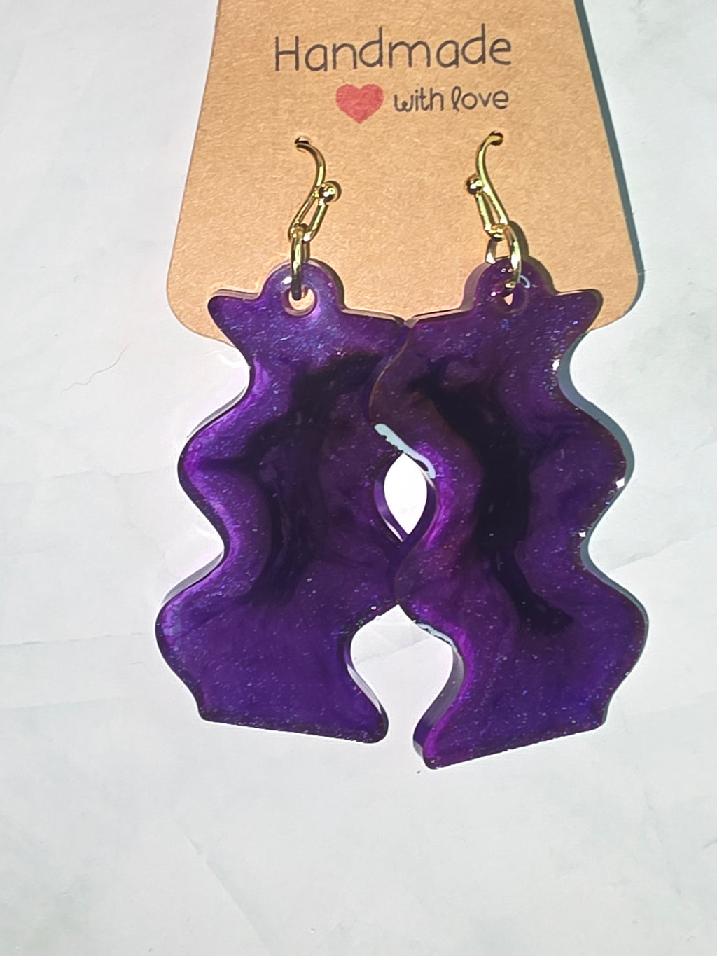 Resin Dangle Earrings