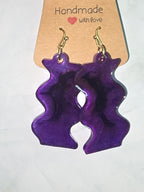 Resin Dangle Earrings