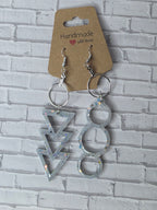 Resin Dangle Earrings