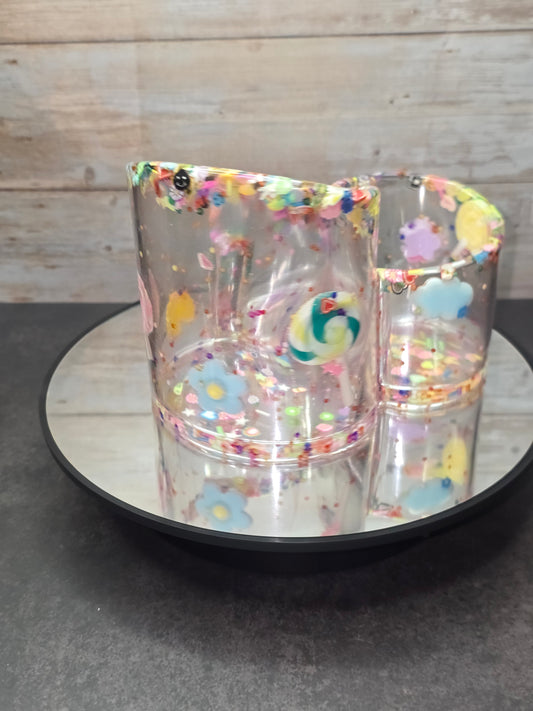 Unique Resin Cylinder Storage Holder