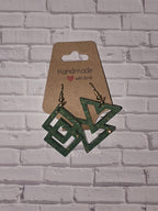 Resin Dangle Earrings