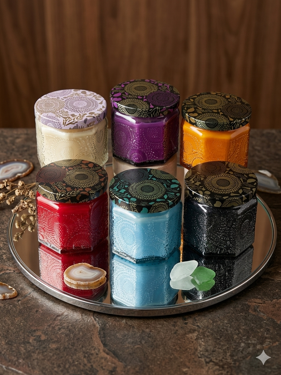 Petal Bloom Jar Candles