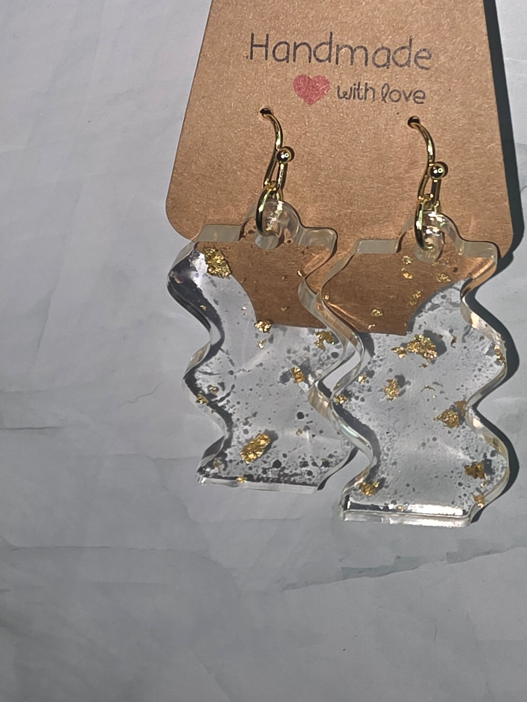 Resin Dangle Earrings