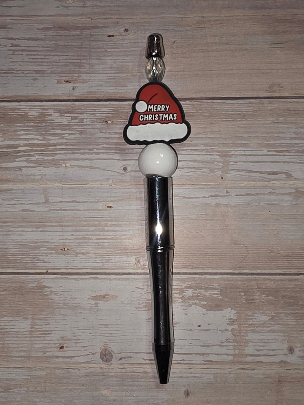 Christmas Theme Beadable Pens