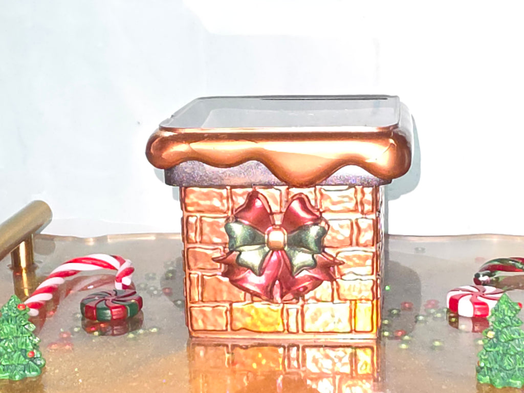 Snickerdoodle Santa Stop candle