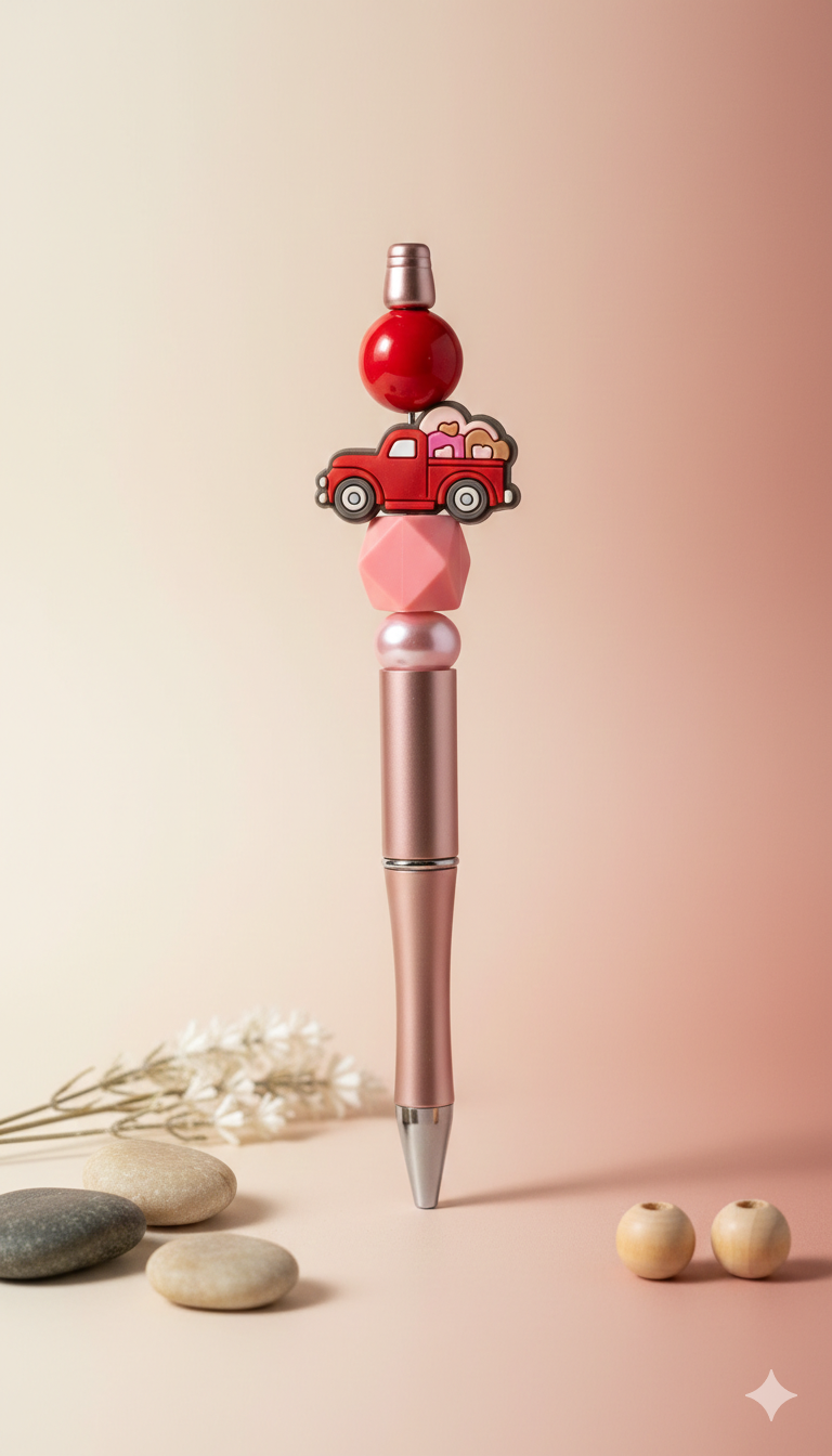 Valentine’s Day Beadable Pens