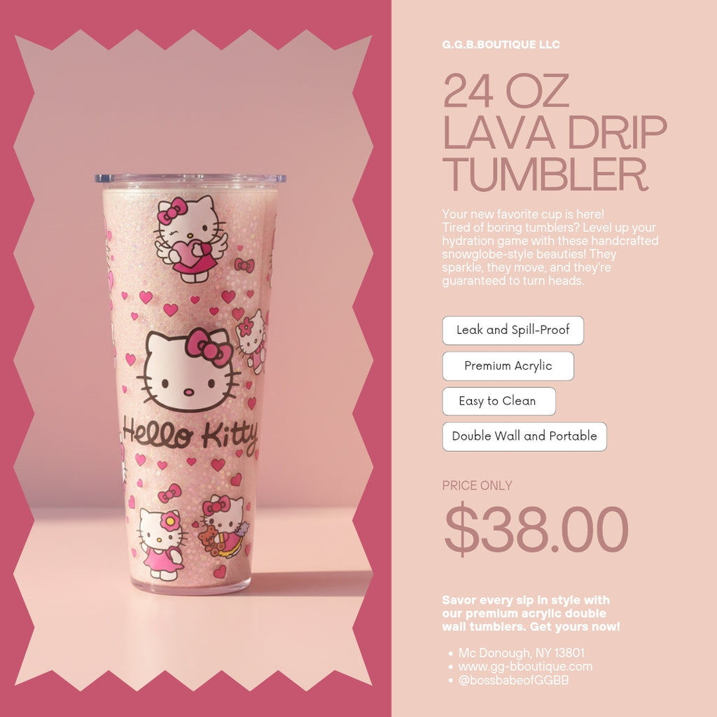 24oz Different Effects Snow Globe Tumbler