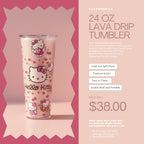 24oz Different Effects Snow Globe Tumbler
