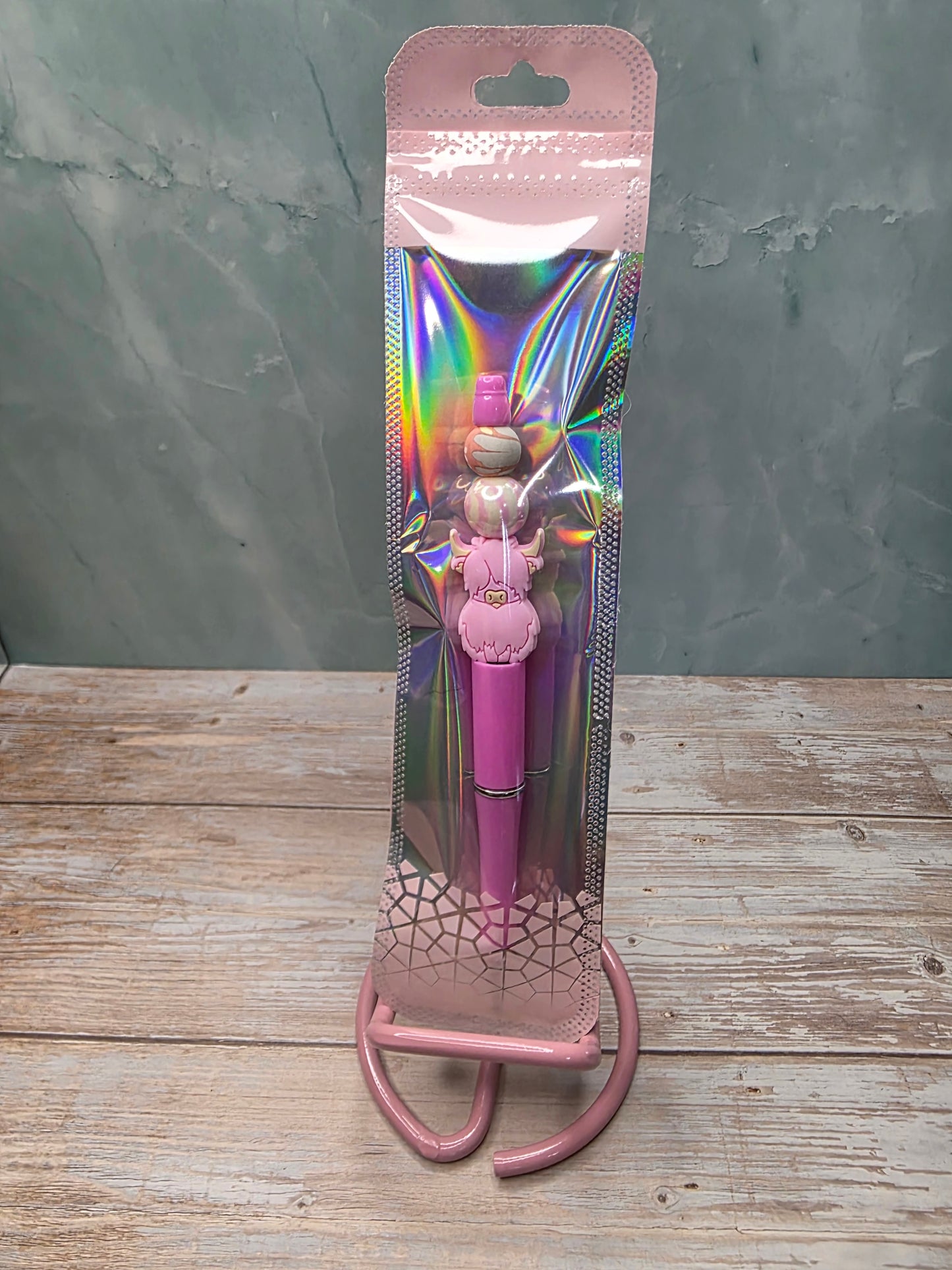 Cute Cow Theme Beadable Pens