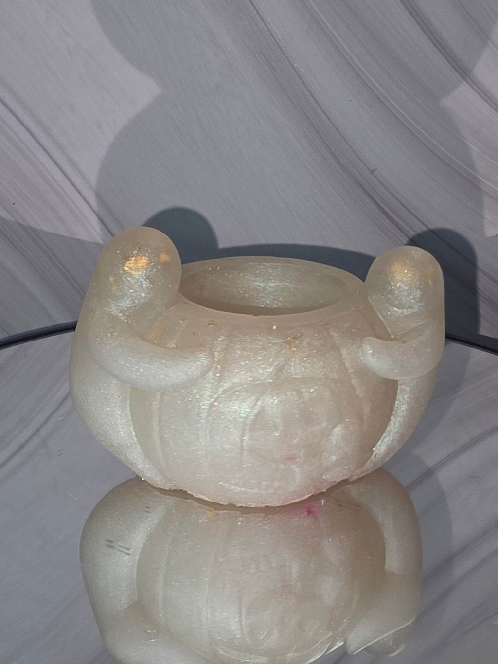 Halloween small Resin Candle or Flower pot