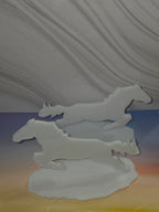 Jumping Horse resin display