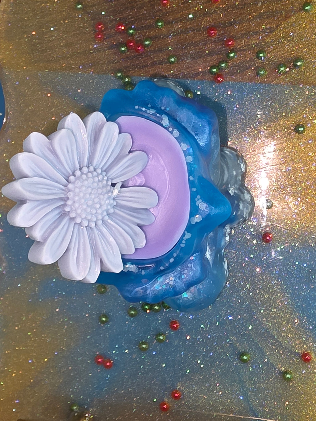 Resin Resring Girl Candle