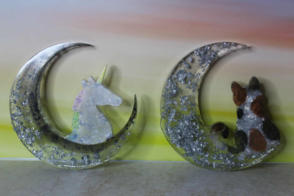 Resin Whimsical Moon