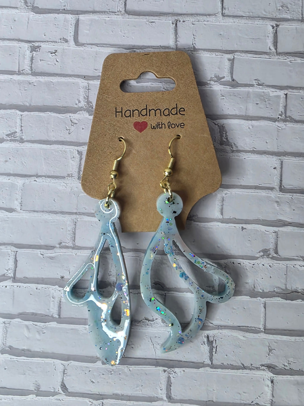 Resin Dangle Earrings