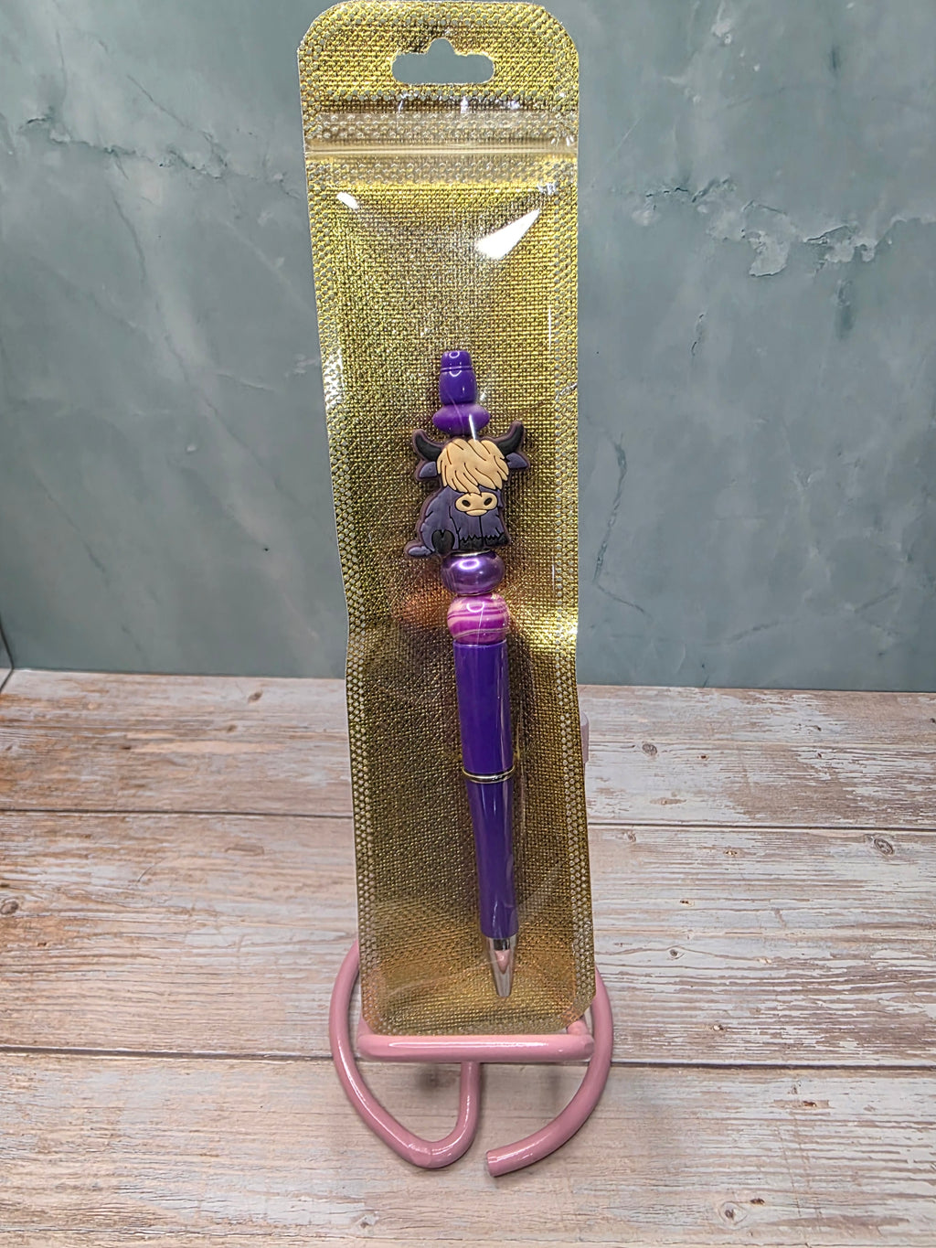 Cute Cow Theme Beadable Pens