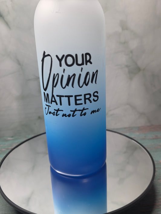 24oz Glass Ombre Tumblers