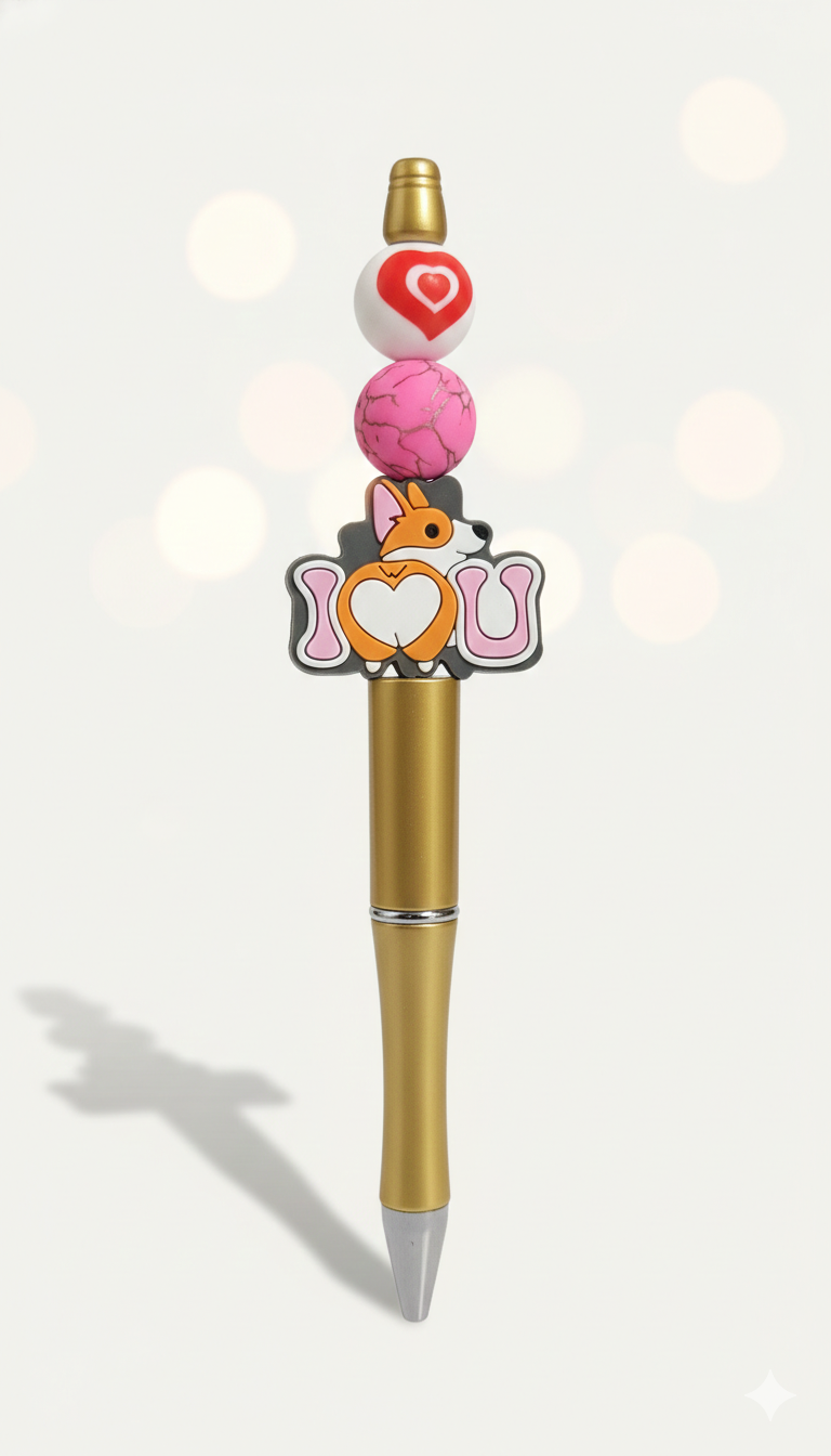 Valentine’s Day Beadable Pens