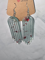 Resin Dangle Earrings