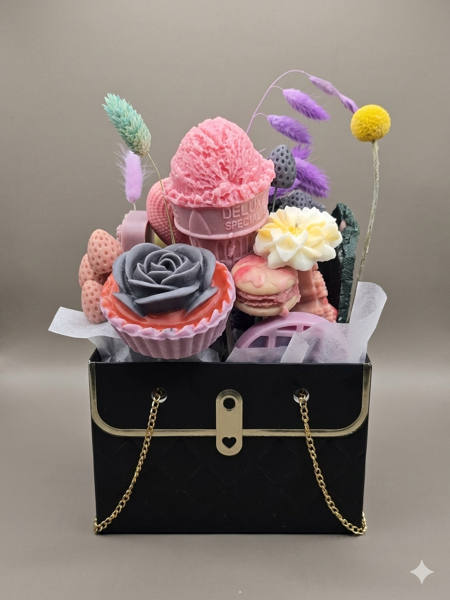 The "Everlasting" Floral Candle Purse Collection