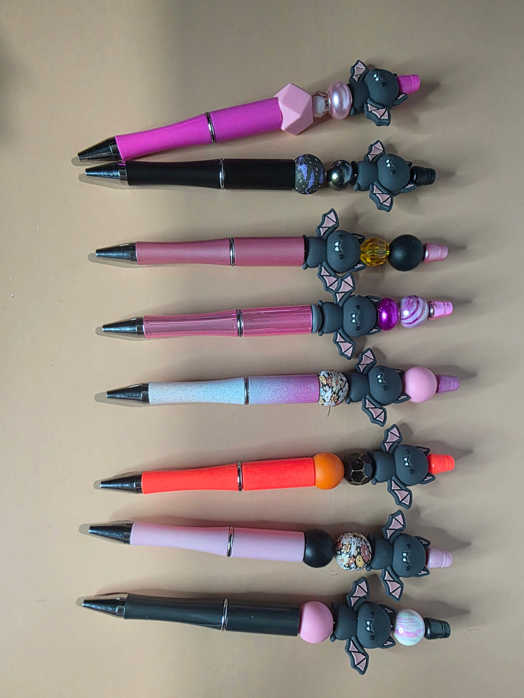 Halloween beadable pens