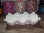 Artisan Speckled Egg Carton Display