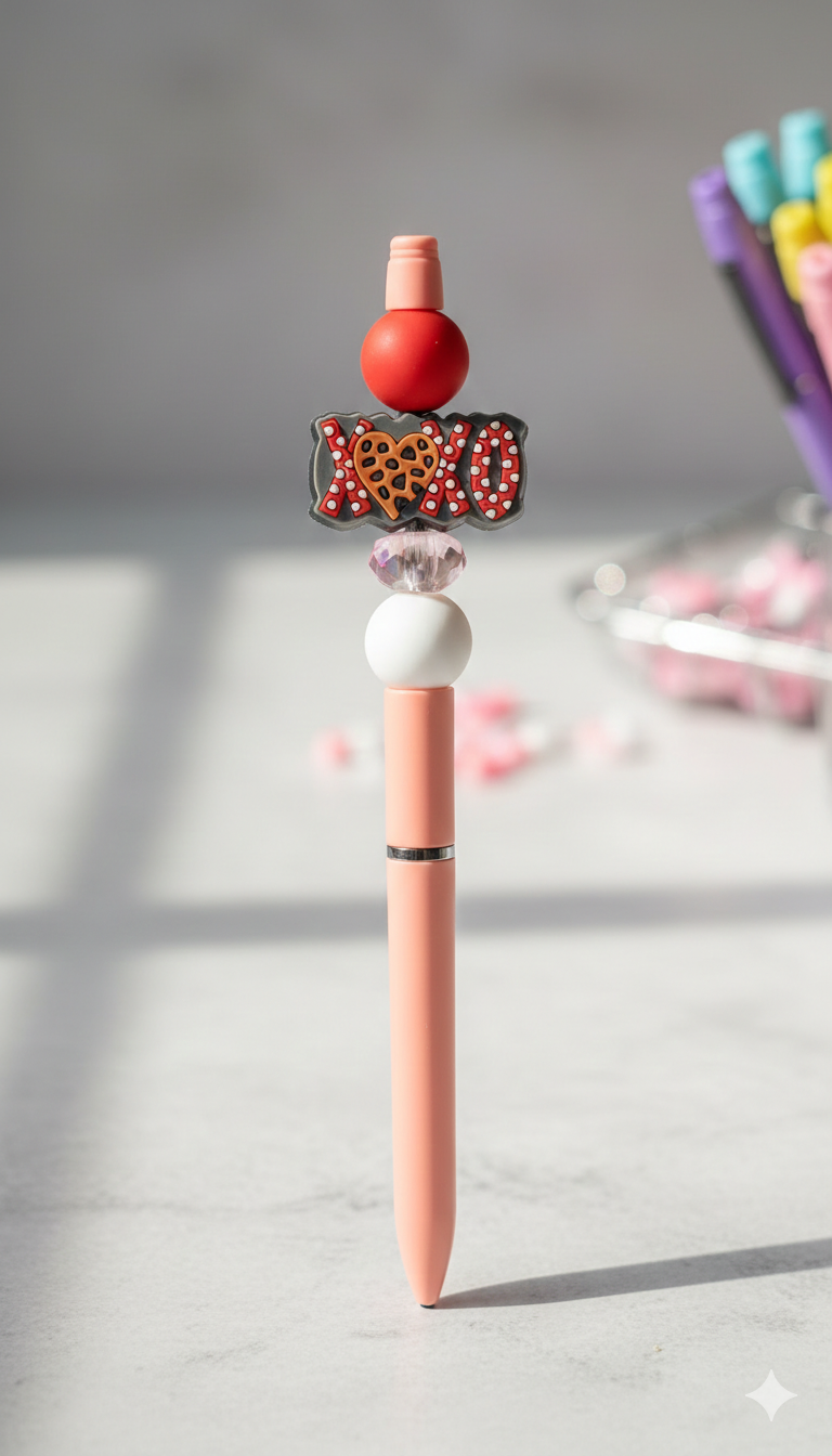 Valentine’s Day Beadable Pens