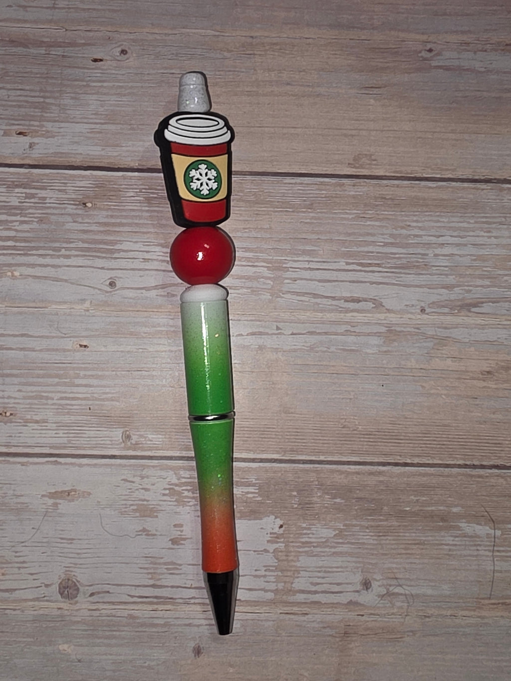 Christmas Theme Beadable Pens